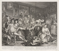KG 15021
          <br/>
          The Rake's Progress (III)
          <br/>
          <em>Hogarth, William (1697 - 1764)</em>